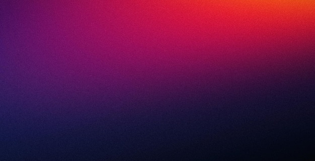 Dark grainy gradient abstract background red orange purple glowing spot light noise texture effect