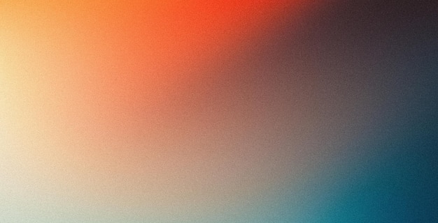 Dark grainy gradient background orange white blue teal blurred noise texture header poster banner