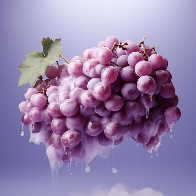 Photo dark grapes