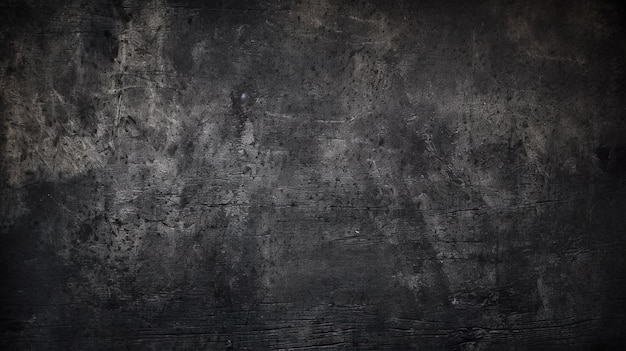 Dark Gray Grunge Background Texture