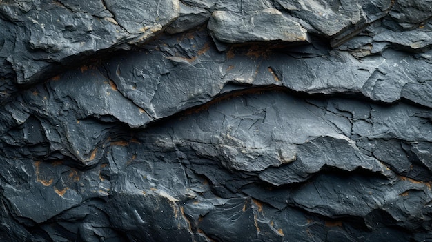 Dark gray rough rock surface texture background