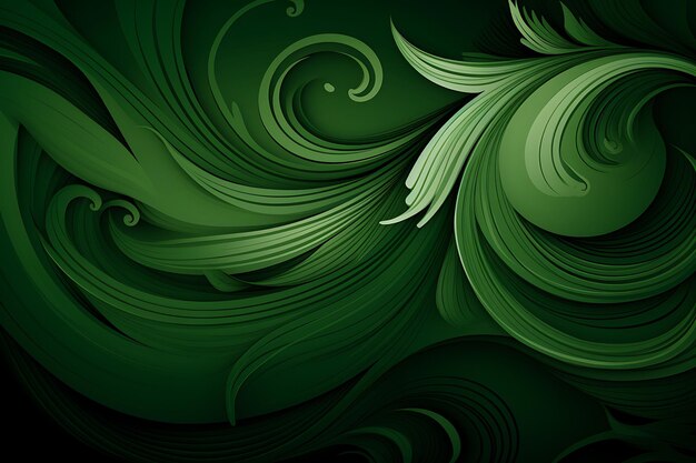 Dark green background design