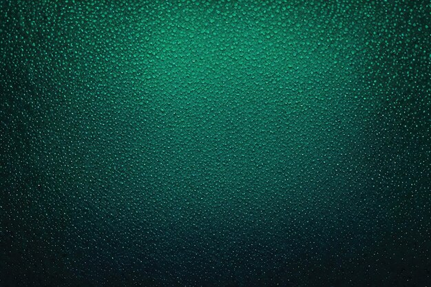 Photo dark green blue gradient glowing grainy background
