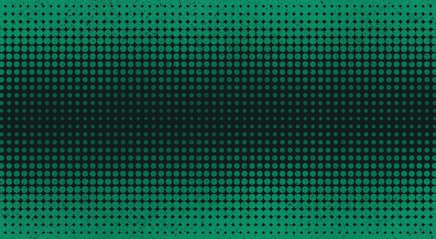 Dark green grainy halftone background noise texture grunge banner design