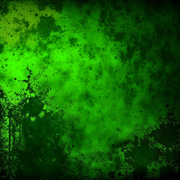 Фото Темно-зеленый грязный дизайн фона или зеленая текстура