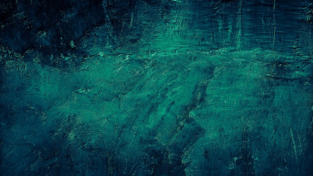 dark green grungy texture cement concrete wall abstract background