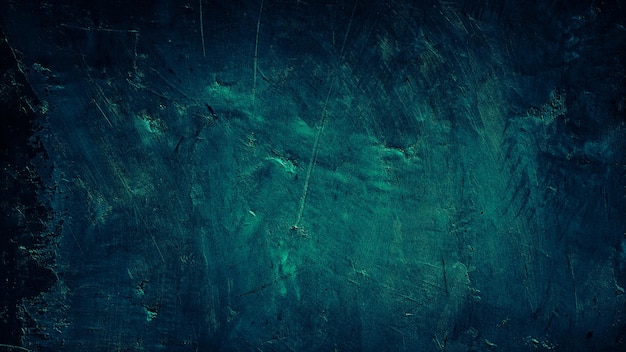 dark green grungy texture cement concrete wall abstract background