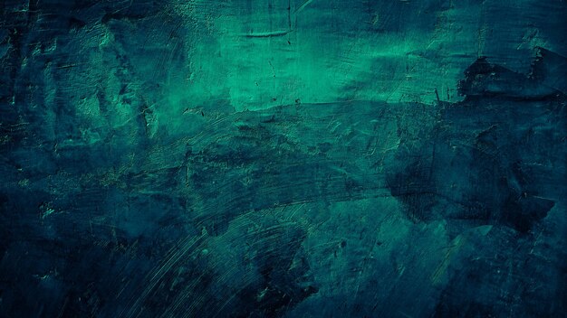 dark green grungy texture cement concrete wall abstract background