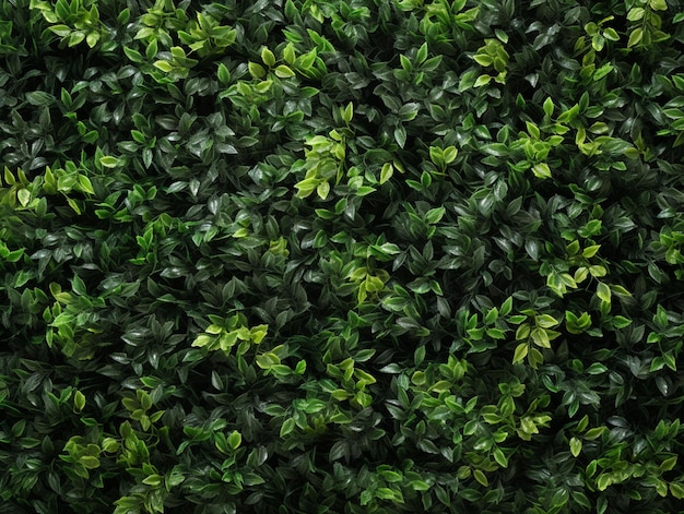 Dark green leaves closeup texture photo