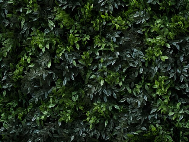 Dark green leaves closeup texture photo