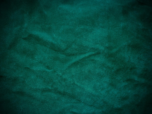 Dark green old velvet fabric texture used as background Empty green fabric background