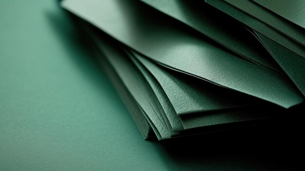 Dark green pastel paper color for background generative AI