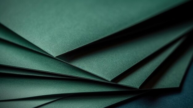 Dark green pastel paper color for background generative AI