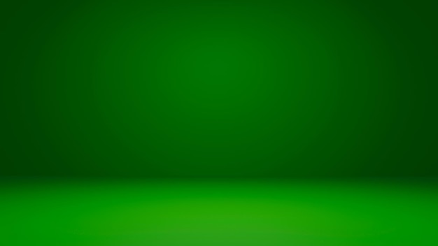 Photo dark green photography studio background for 3d rendering products