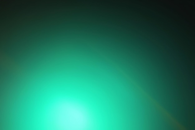 Photo dark green radial gradient dark neon blurred background with a green glow from below