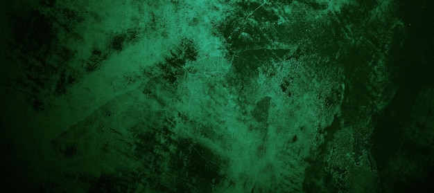 Dark green wall halloween background concept Scary background Horror concrete cement texture for background