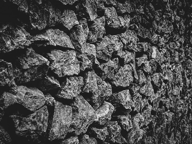 照片暗灰色黑色背景或texturegranite岩石黑色和白色背景