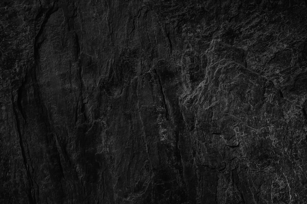 Dark grey black slate background or texture stone background