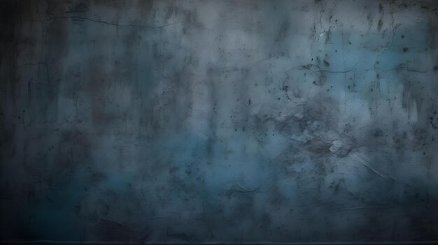 Dark Grey Blue Grunge Concrete Texture Background