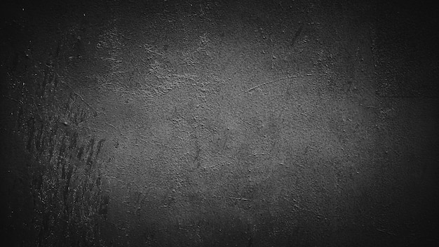 dark grunge black grey abstract concrete wall texture background