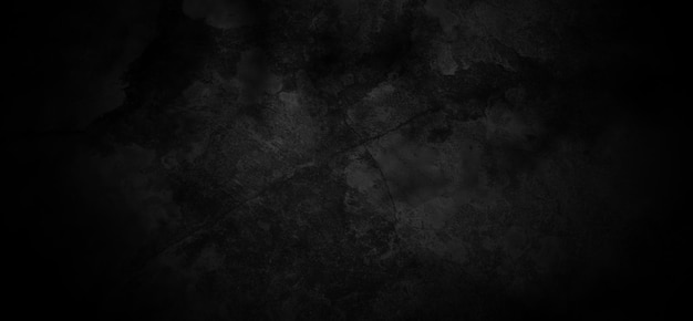 Dark Grunge Cement Background With Scratches, Horror Dark wall texture