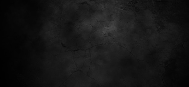 Темный гранж-фон цемента с царапинами, ужас темная стена текстуры