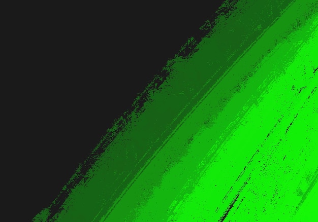 緑と黒の背景のダーク・グランジ