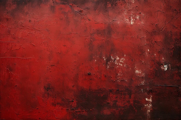 Dark grunge in red background