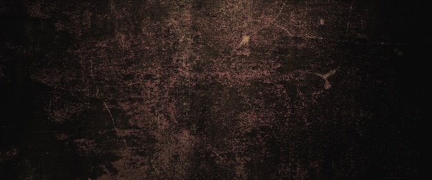 Dark Grunge and Scratched Wall Background Texture