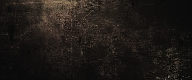 Photo dark grunge and scratched wall background texture