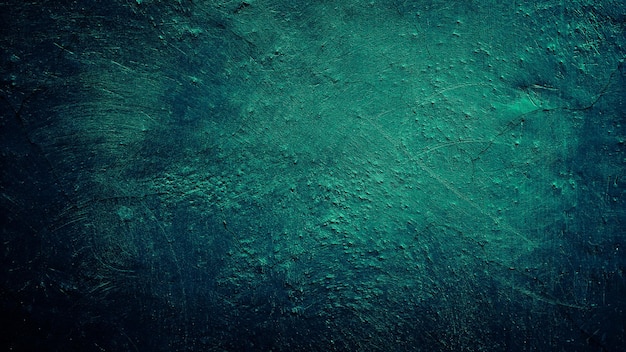 dark grungy green texture cement concrete wall abstract background