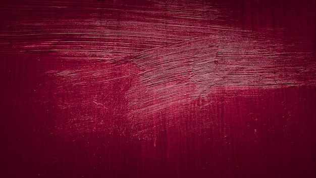 Photo dark grungy red abstract painted concrete wall texture background