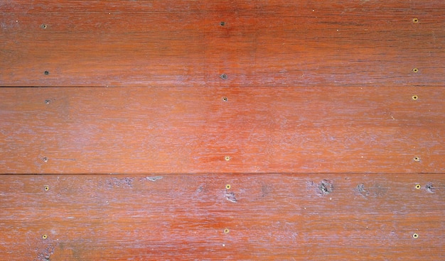 Dark horizontal brown wood panels wall background.