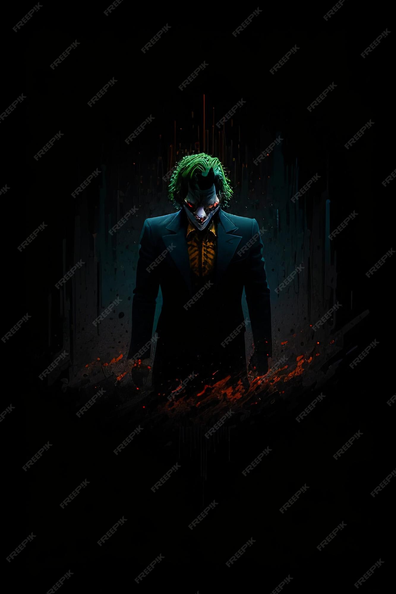 Premium AI Image | The dark knight joker wallpapers hd wallpapers