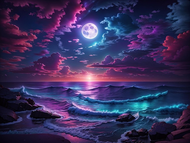 Темный пейзаж обои ночной пейзаж фон лунный пейзаж звездное ночное небо Mysteri