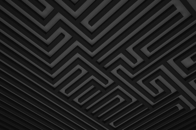 Dark monochrome minimal geometry background