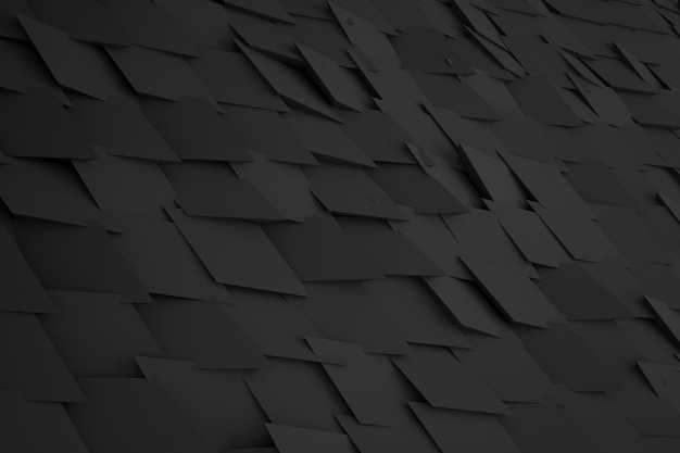 Dark monochrome minimal geometry background