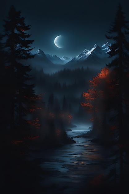 Dark Mountain Nature