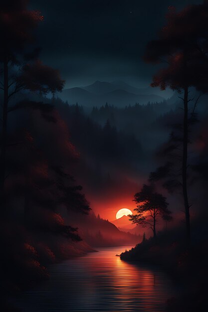 Dark Mountain Nature