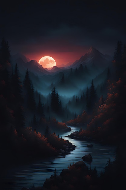 Dark Mountain Nature