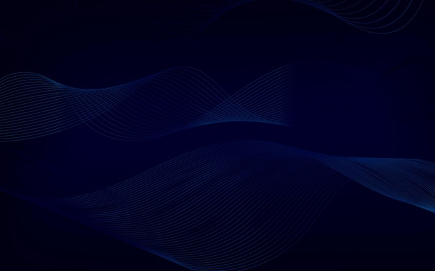 Dark Nature Blue Abstract Creative Background Design