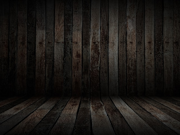 dark old wood background with knots