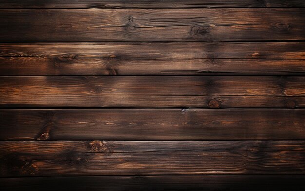 Dark old wooden table empty texture background