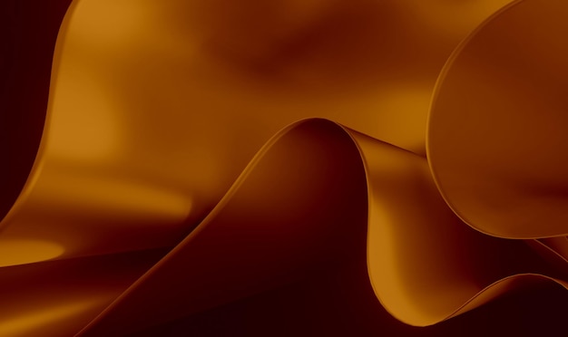 Foto dark orange abstract 3d geometrisch achtergrondontwerp