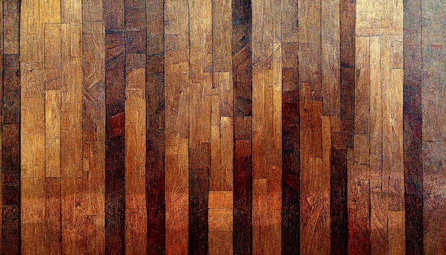 Photo dark orange brown rustic aged wooden testure background