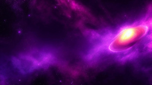 Dark pink and purple galaxypatterned background