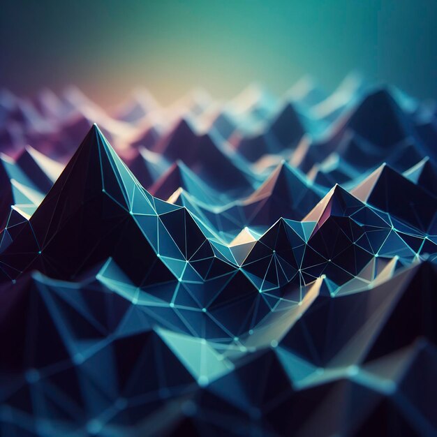 dark polygonal background