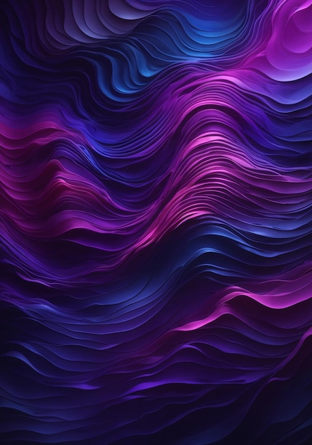 Dark Purple and Blue Abstract Wallpaper Background