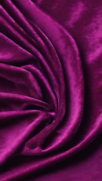 Dark purple velvet fabric texture used as background violet color panne fabric background of soft an