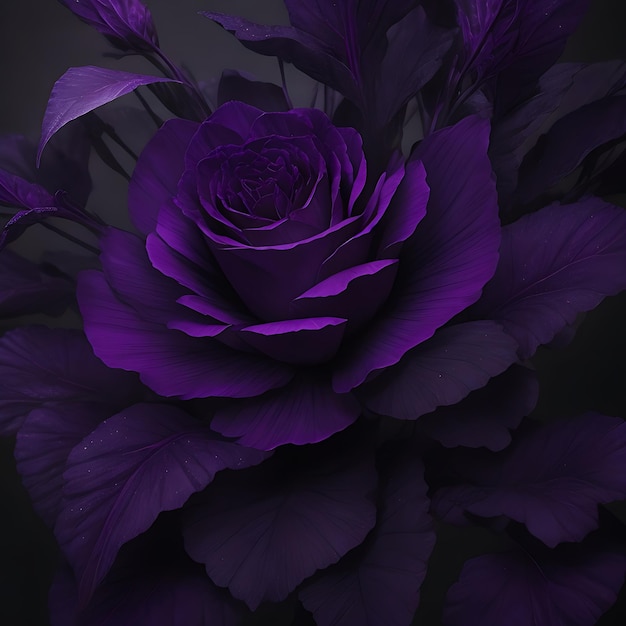 Photo dark purple